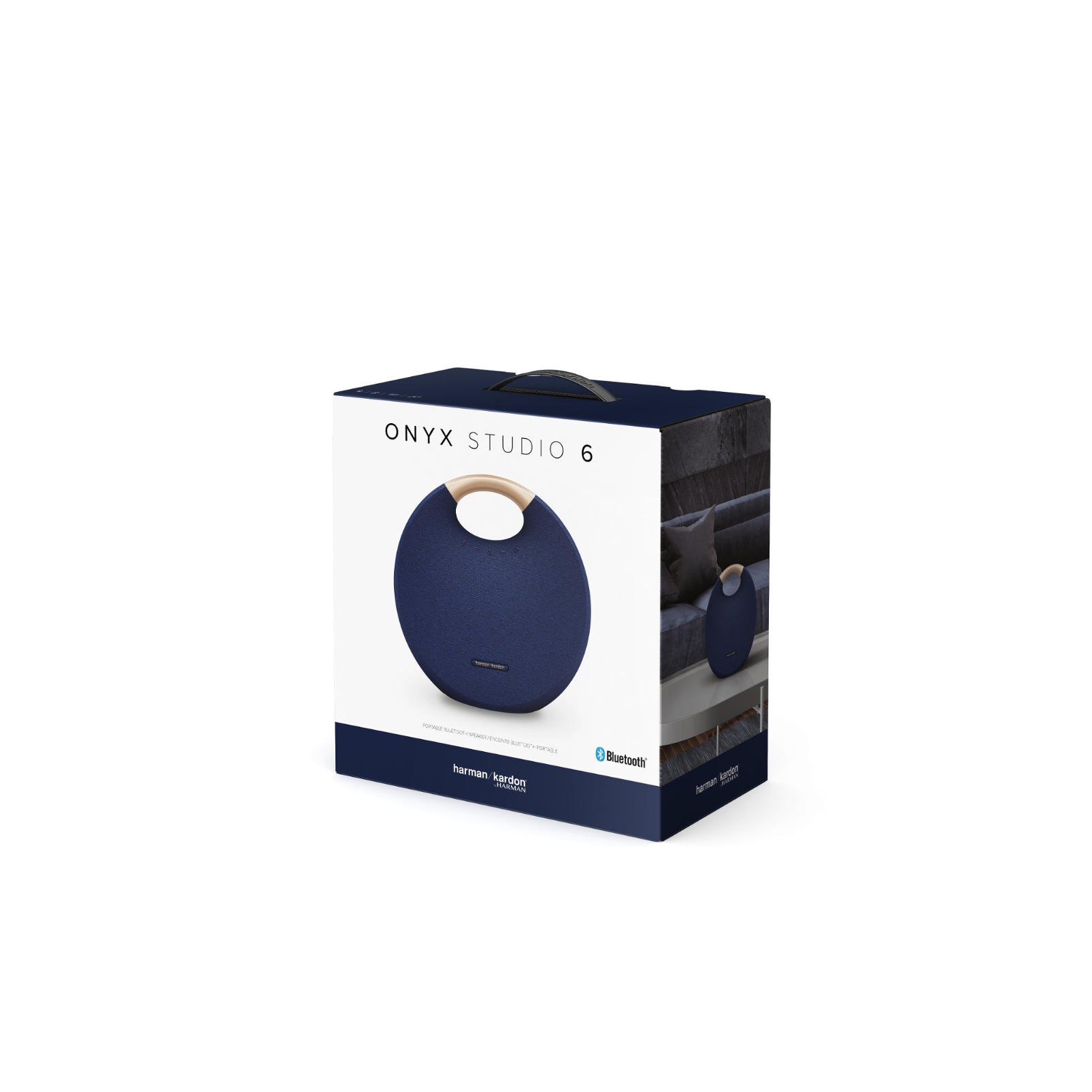 Harman Kardon Onyx Studio 6 - Bluetooth Speaker with Handle - Black (HKOS6BLKAM) Buy Harman Kardon Onyx Studio 6 Wireless Bluetooth Speaker