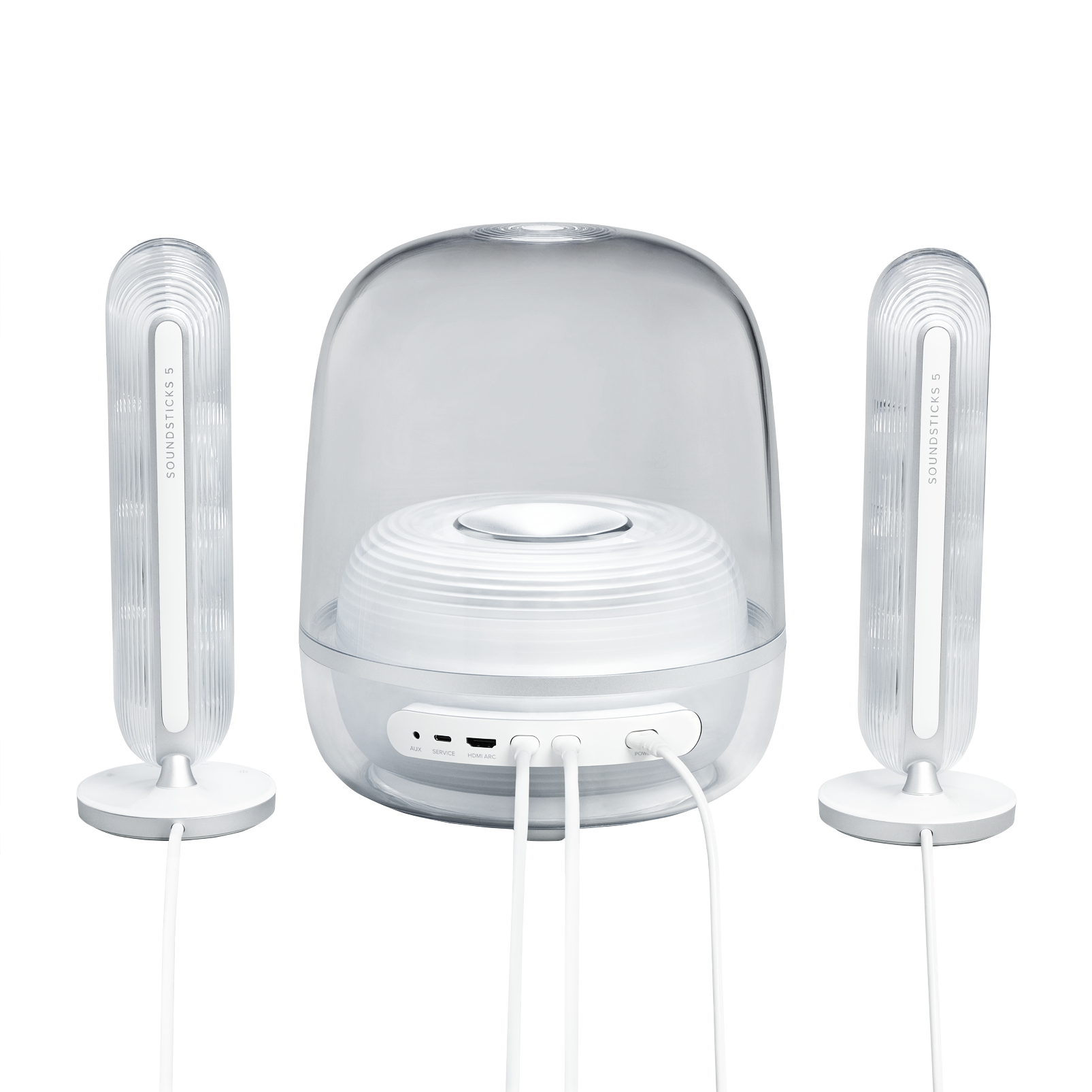 ☆Harman Kardon SoundSticksII ハーマン カードン スピーカー　☆中古☆ Harman Kardon II iLounge Desktop —