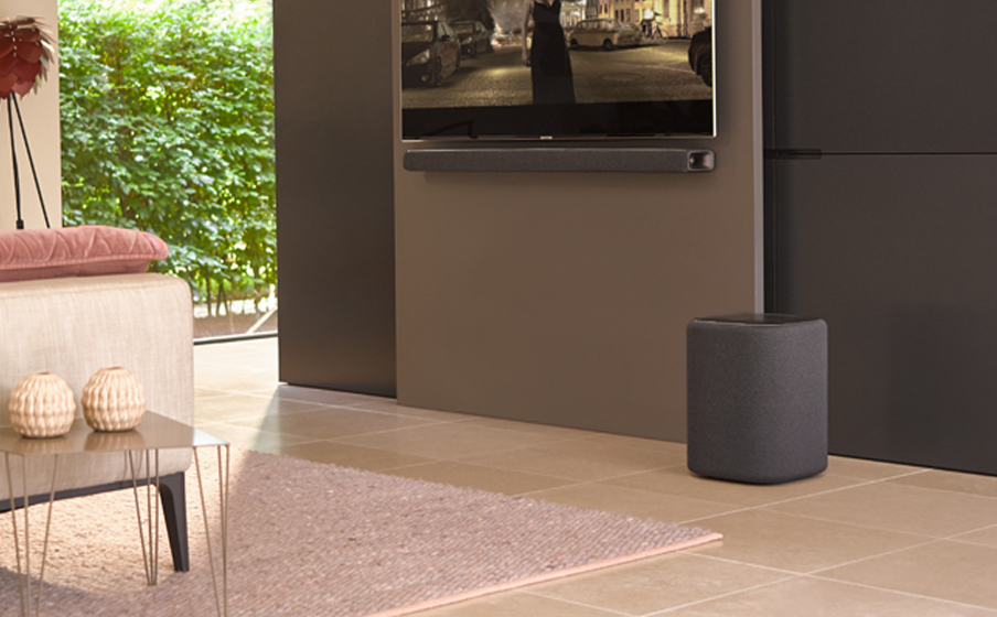 Enchant Subwoofer Wireless audio connection - Image