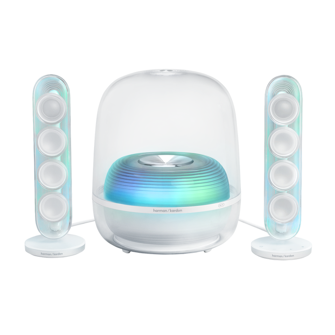 harman/kardon SOUNDSTICKS WIRELSS 美品 Harman Kardon Soundsticks 5 Wi-Fi | 2.1-channel Wi-Fi speaker