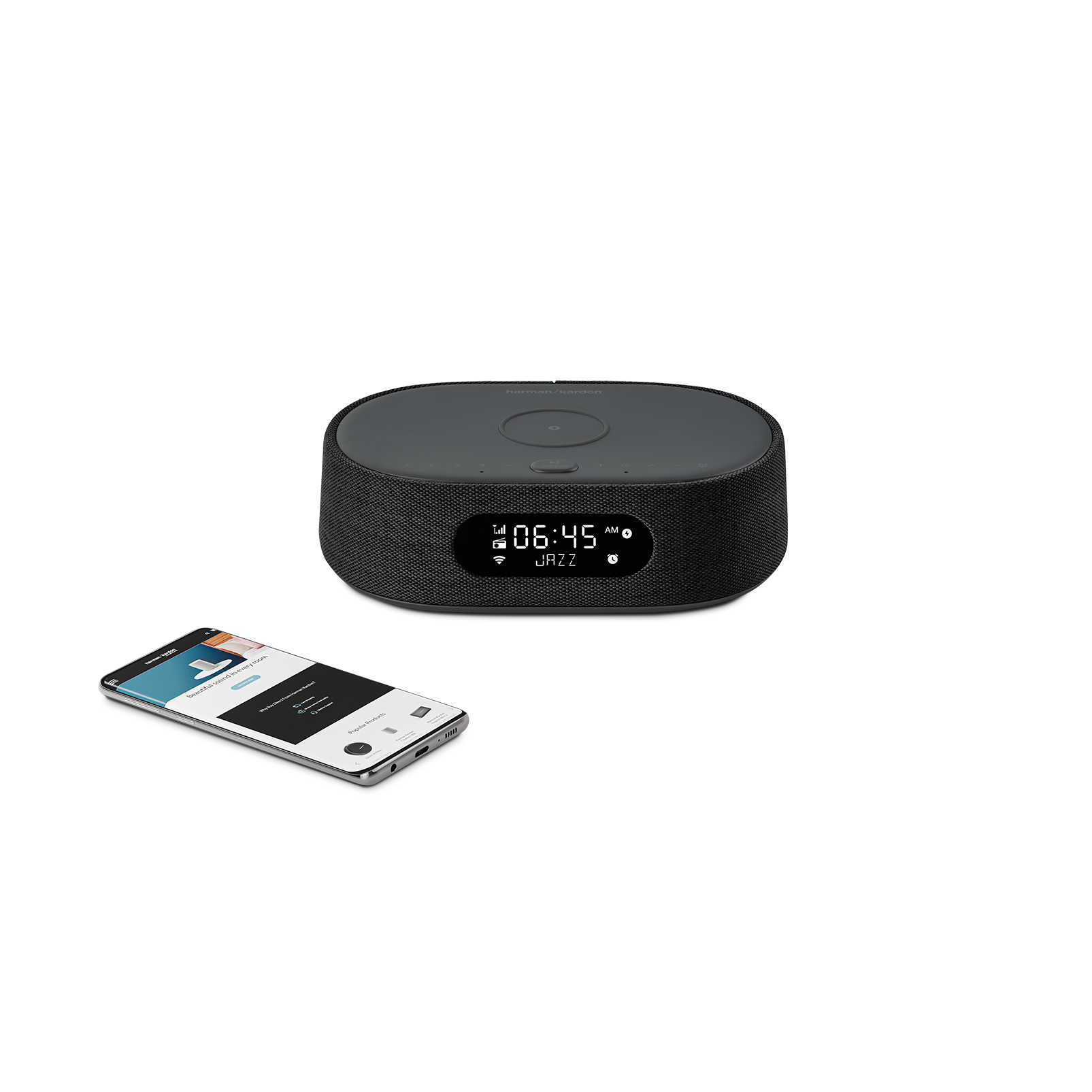 Harman Kardon Citation Oasis Dab Voice Controlled Speaker With Dab Dab Radio And Wireless Phone Charging